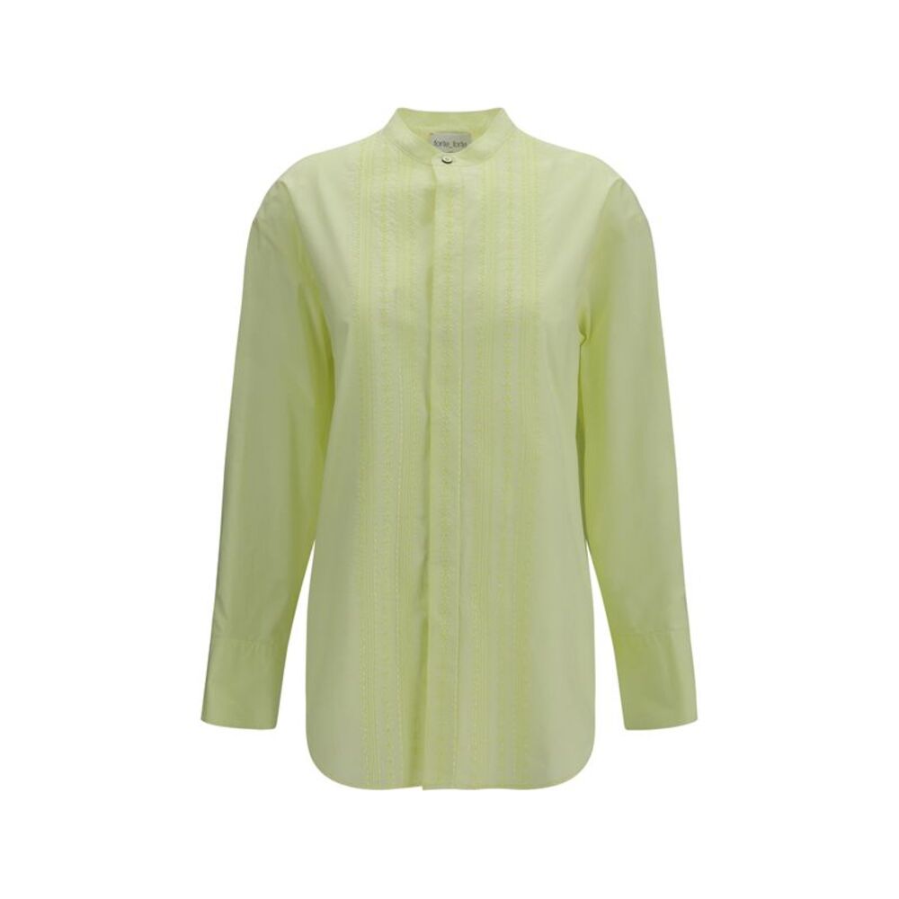Forte_Forte Women Les Fleurs Embroidery Shirt